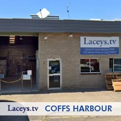 External Photo of Laceys.tv Coffs Harbour Store & Distribution Warehouse